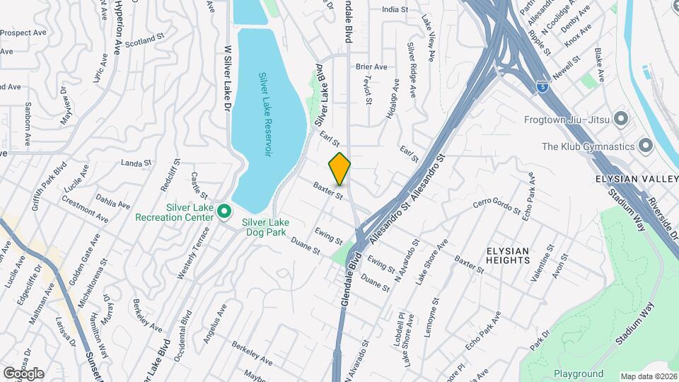 2287 Baxter St Map and Location Details