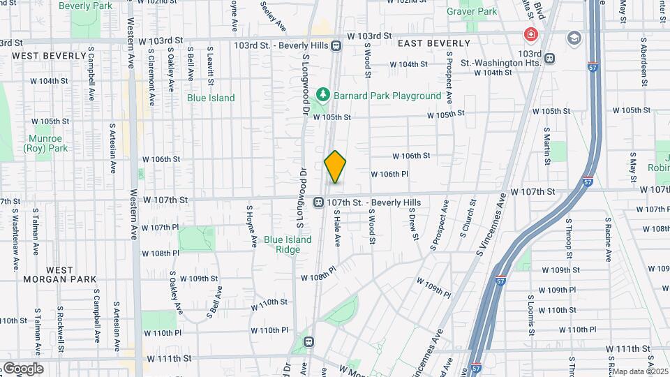 10649 S Hale Ave Mapa y Detalles de la Ubicación