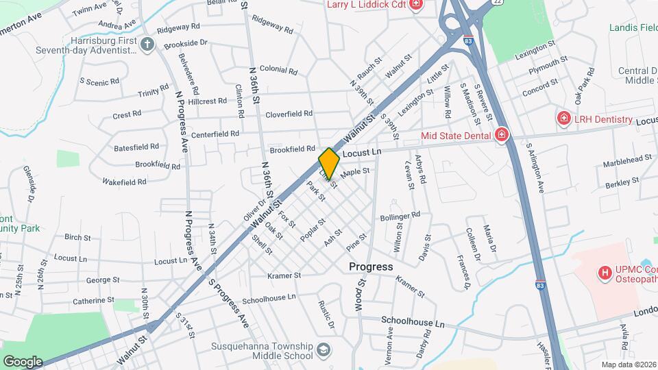 7 Linn St Map and Location Details