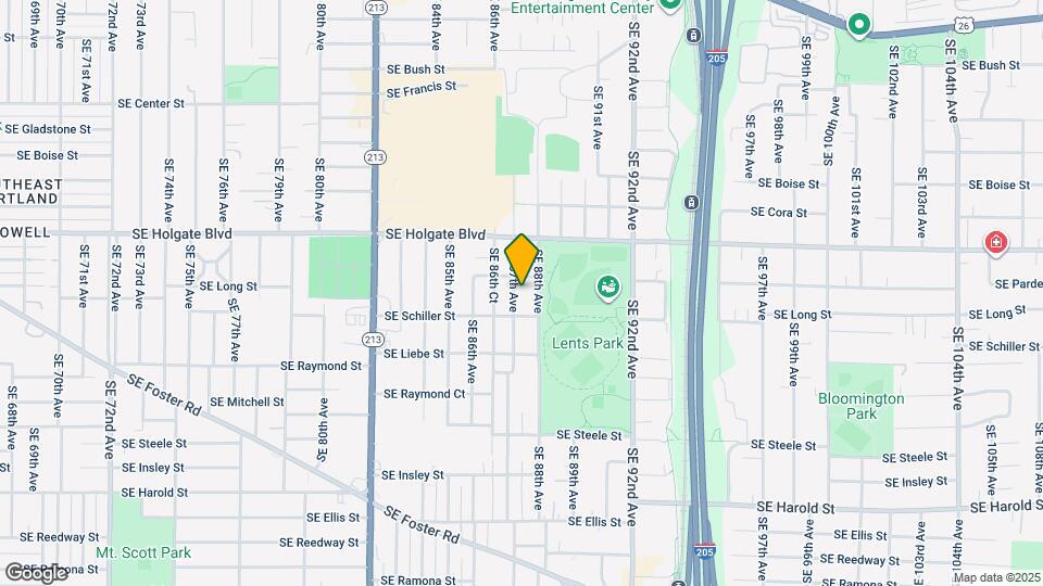 4622 SE 87th Ave Map and Location Details