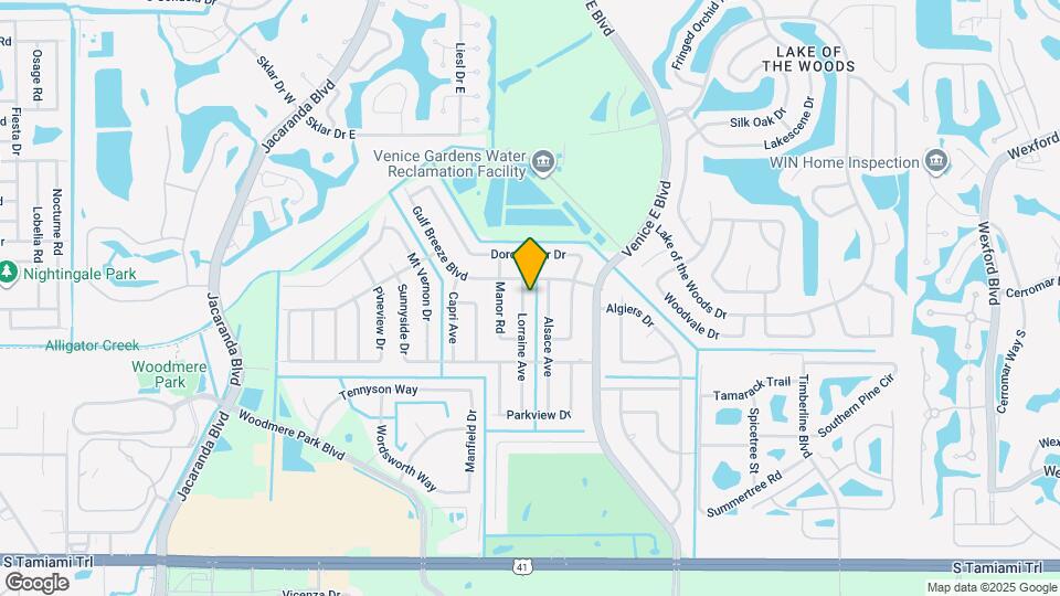 282 Lorraine Ave Map and Location Details