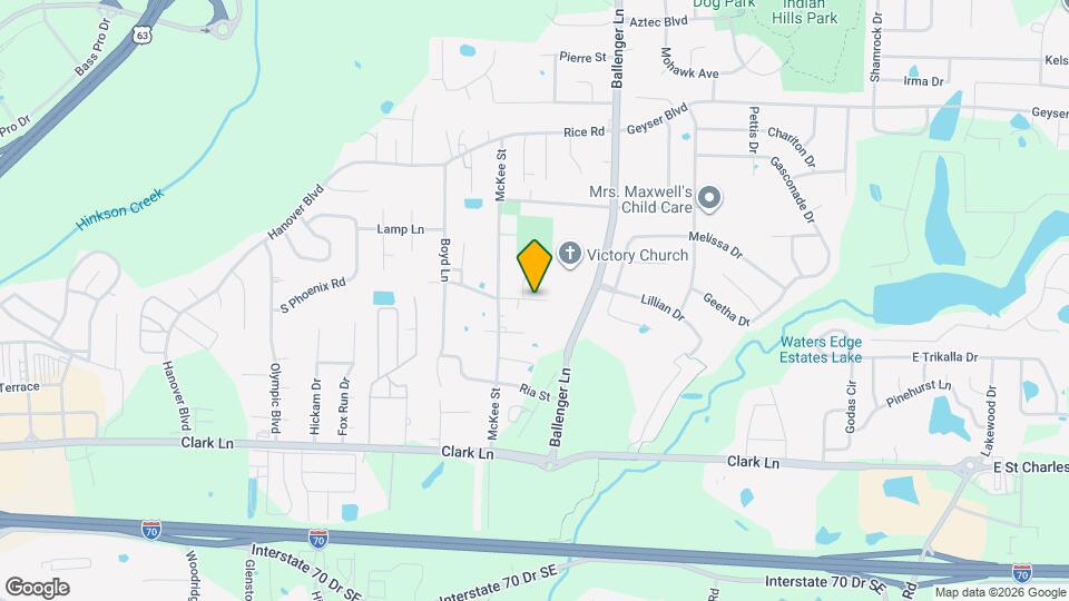 4614 Alan Ln Map and Location Details