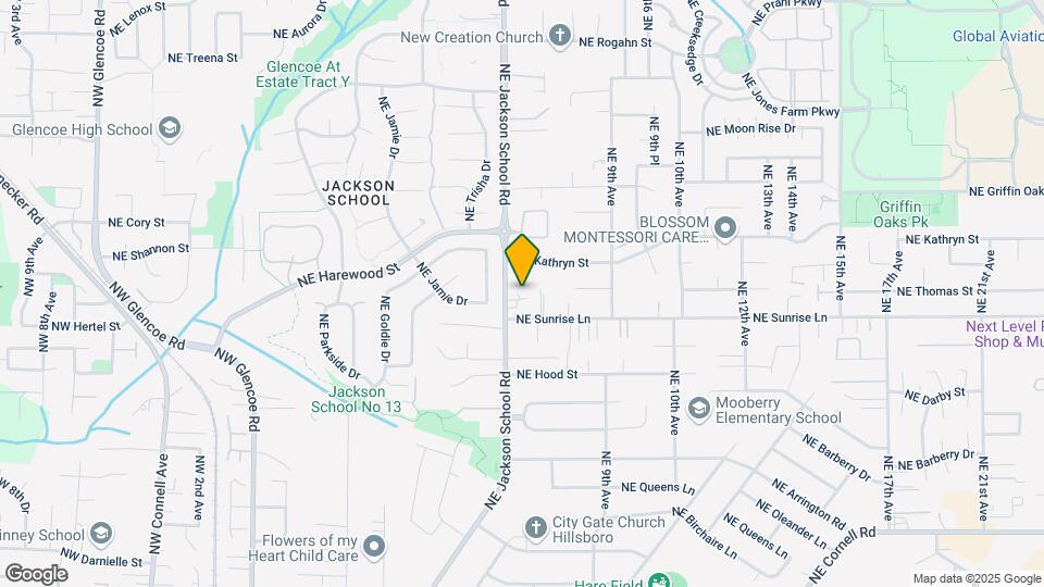 1722 NE Jackson School Rd Mapa y Detalles de la Ubicación