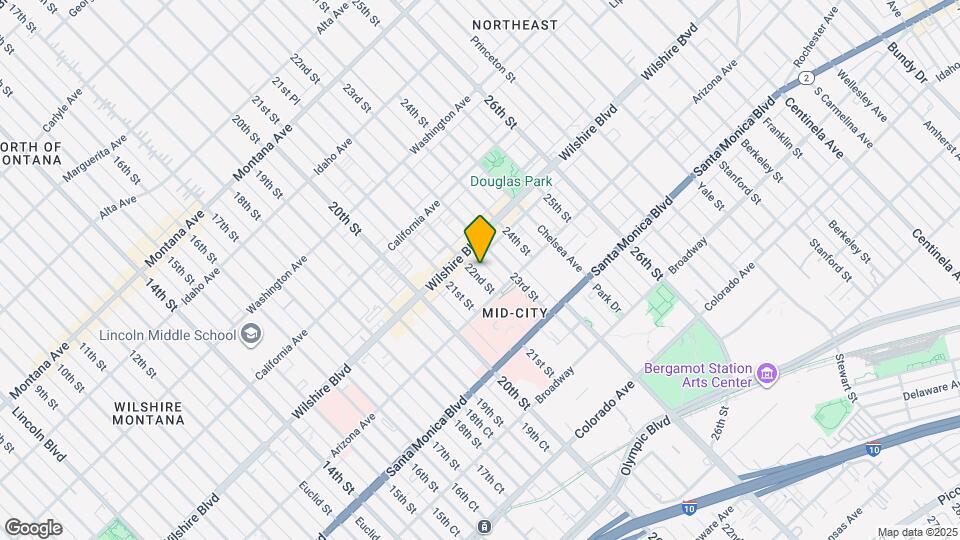 1229 22nd St Mapa y Detalles de la Ubicación