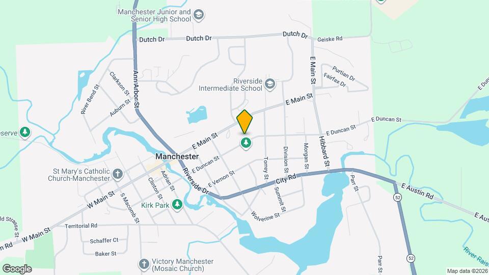 600 E Duncan St Map and Location Details