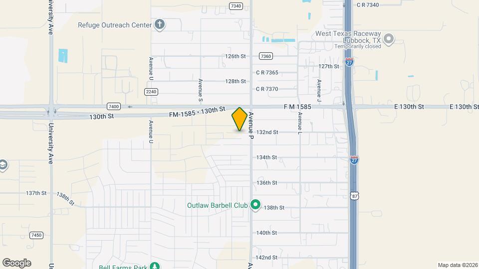 1617 132nd St Map and Location Details