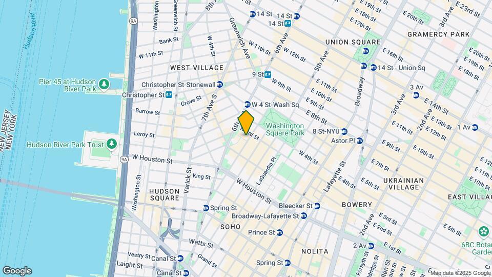 117 Macdougal St Mapa y Detalles de la Ubicación
