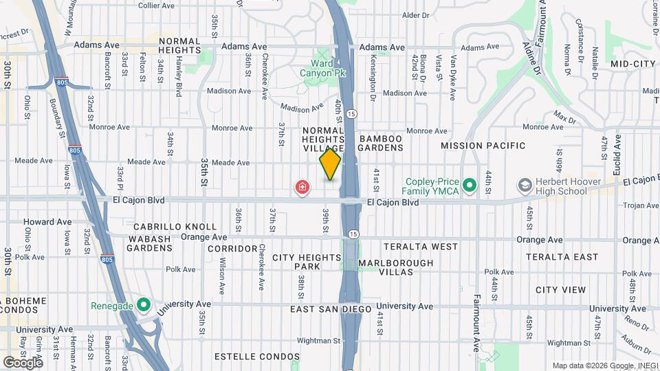 4335 39th St, Unit 4339 Mapa y Detalles de la Ubicación