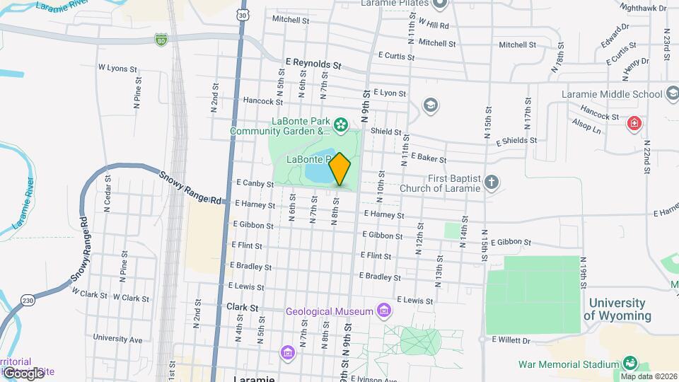 802 E Canby St Map and Location Details