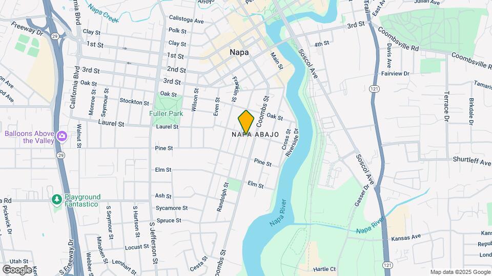 1233 - 1241A Laurel St Mapa y Detalles de la Ubicación