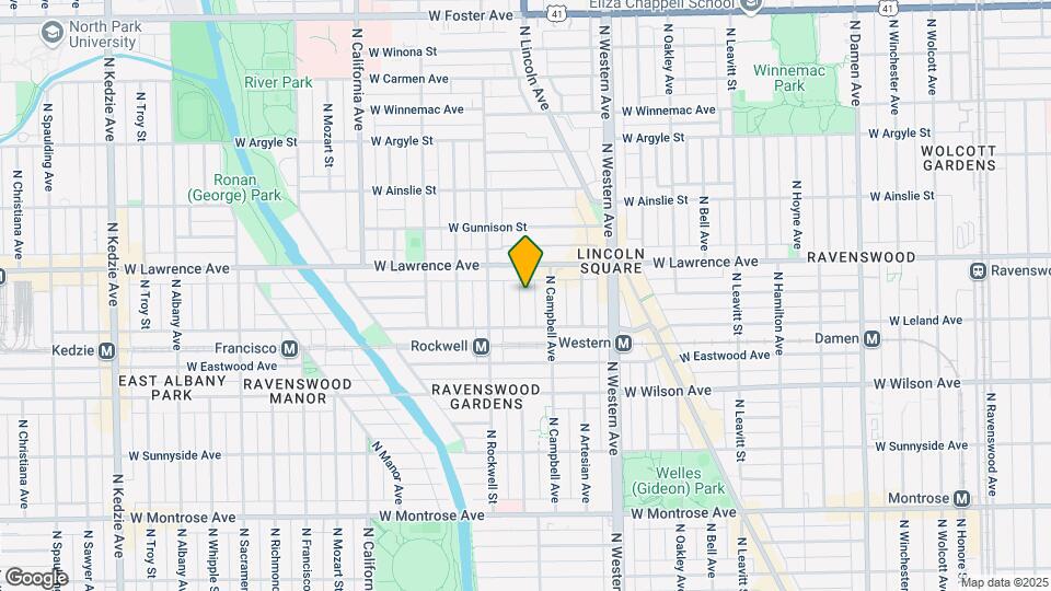 4733 N Maplewood Ave, Unit 401 Map and Location Details