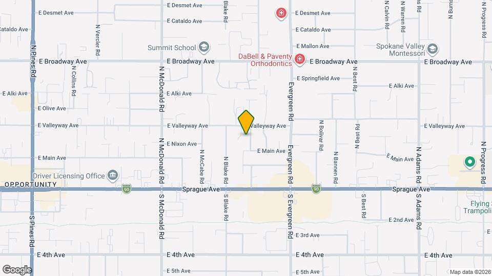 309 N Mayhew Rd Map and Location Details