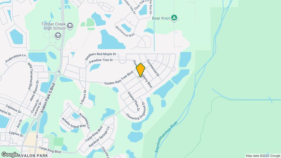 2165 Black Mangrove Dr Map and Location Details