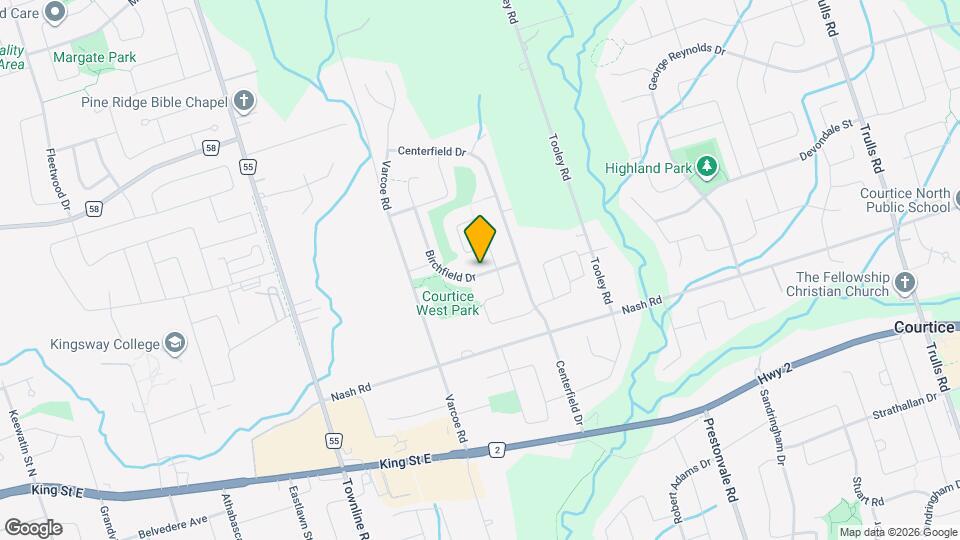 9 Birchfield Dr Map and Location Details