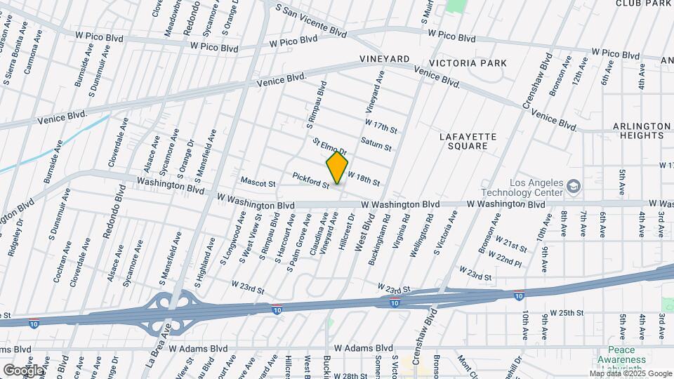 4603 Pickford St Map and Location Details