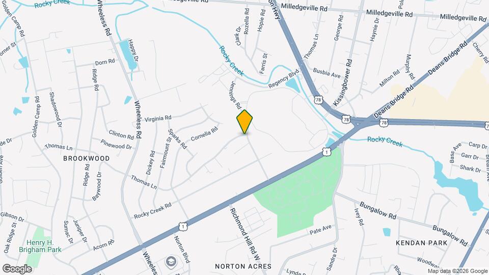 2449 Jennings Rd Map and Location Details