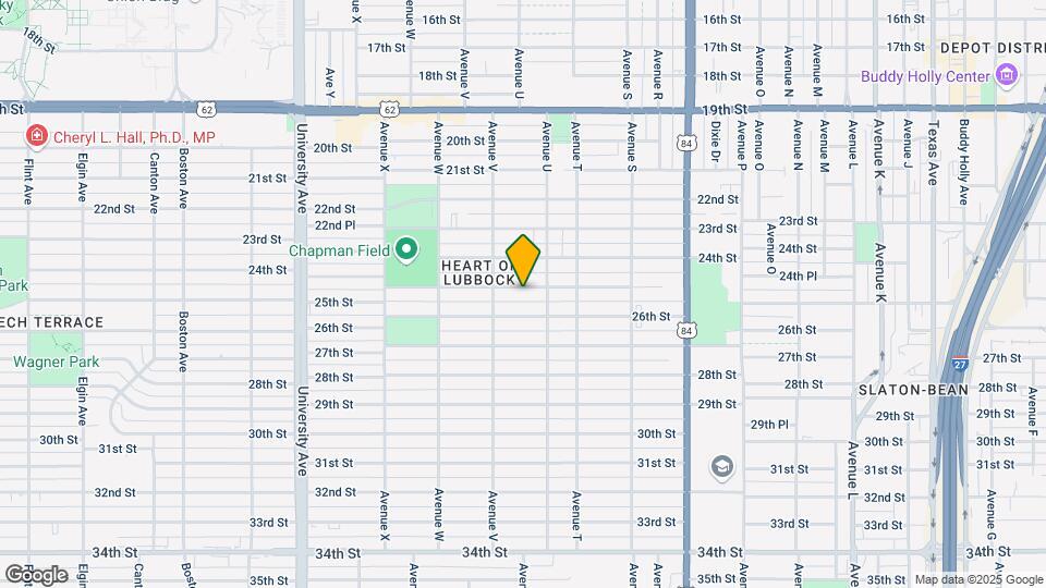 2111 25th St Map and Location Details