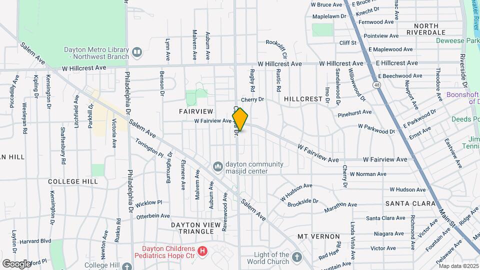 2118 Catalpa Dr Map and Location Details
