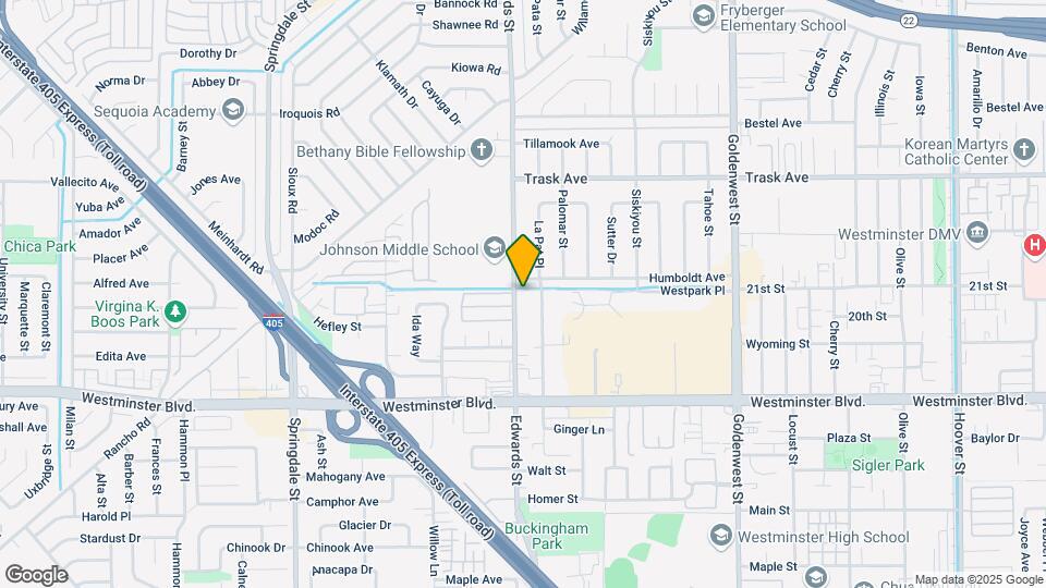 13750 Edwards St Map and Location Details