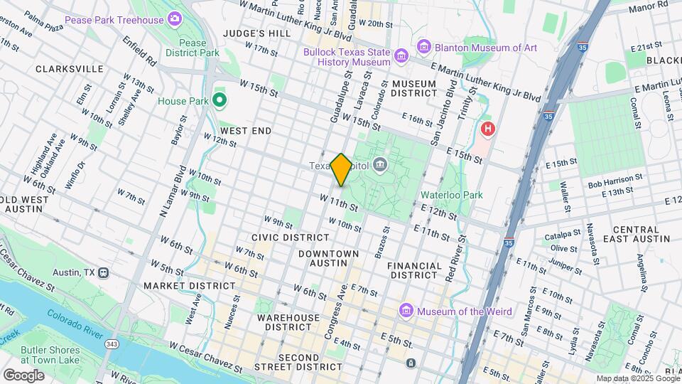 1122 Colorado St Mapa y Detalles de la Ubicación