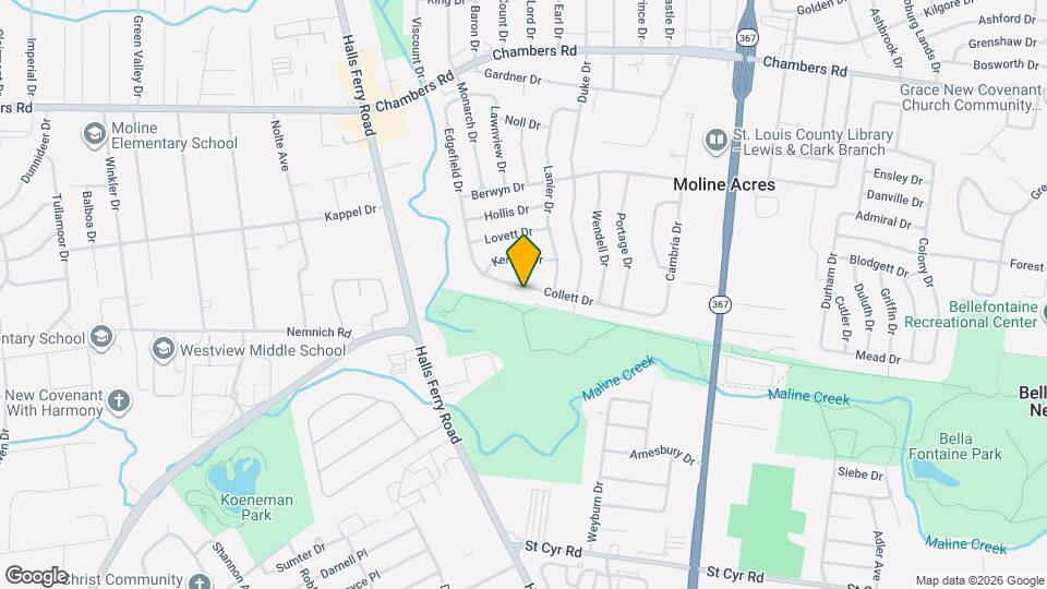 2232 Collett Dr Map and Location Details