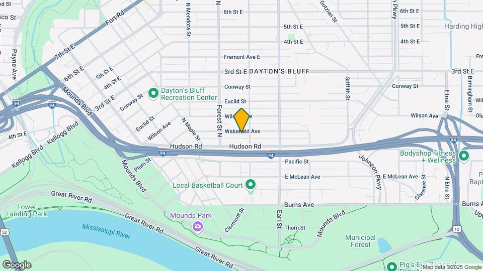984 Wakefield Ave Map and Location Details