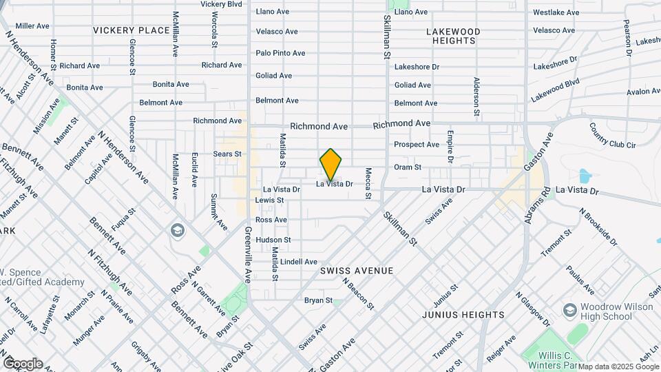 5920 La Vista Dr, Unit 2 Map and Location Details