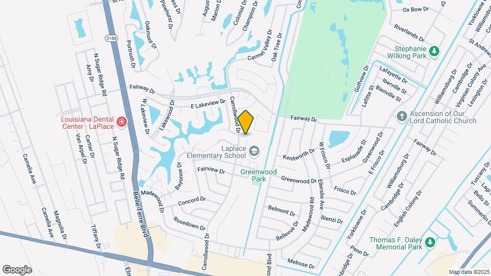 1732 Carrollwood Dr Map and Location Details
