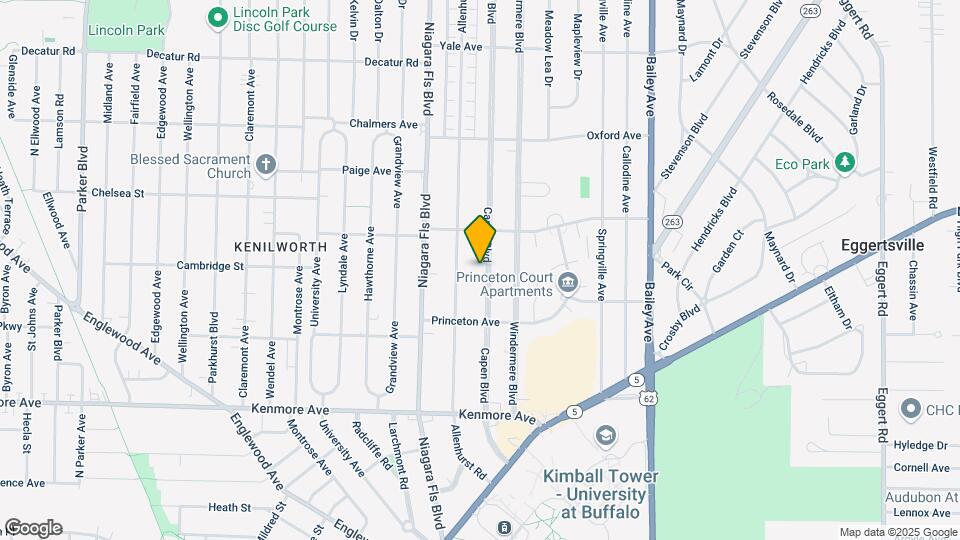 226 Capen Blvd Map and Location Details
