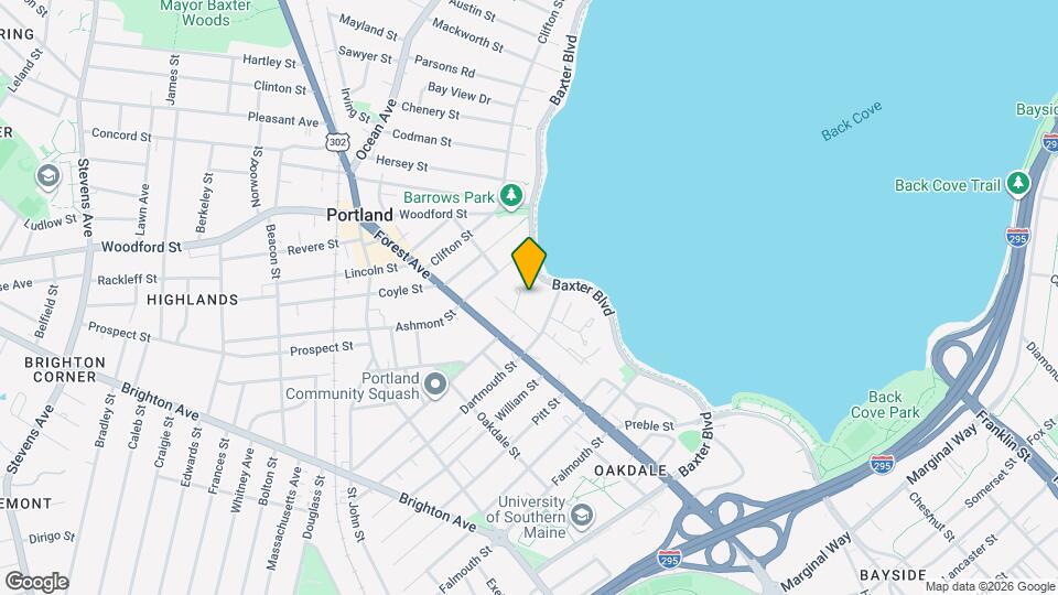 290 Baxter Blvd, Unit 22 Mapa y Detalles de la Ubicación