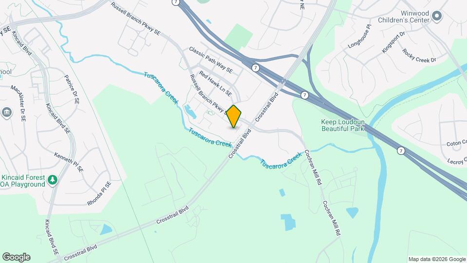 1516 Ribbon Limestone Ter SE, Unit 1516 Map and Location Details