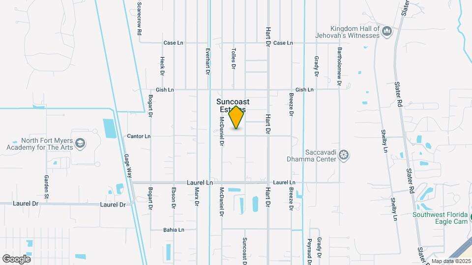 2210 Cantor Ln Map and Location Details