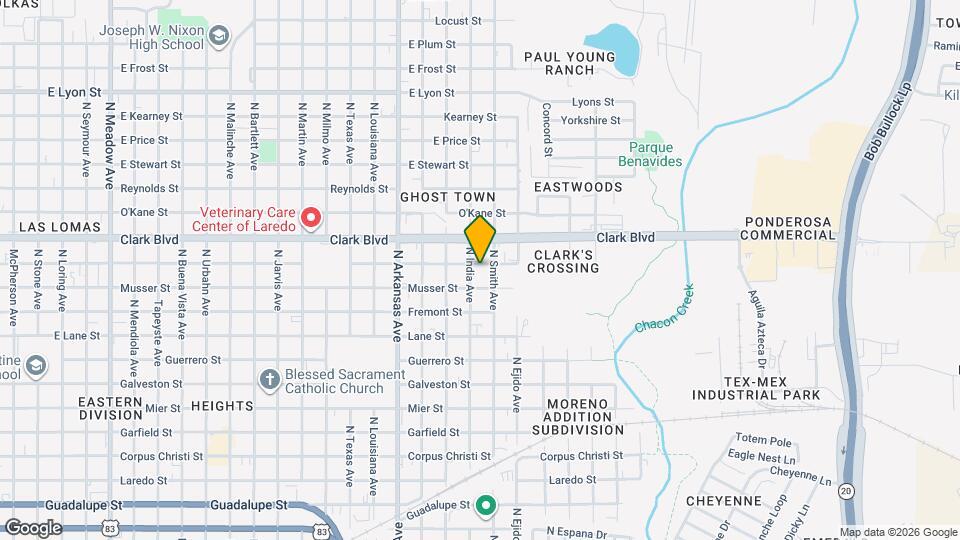 3105 Gustavus St Map and Location Details