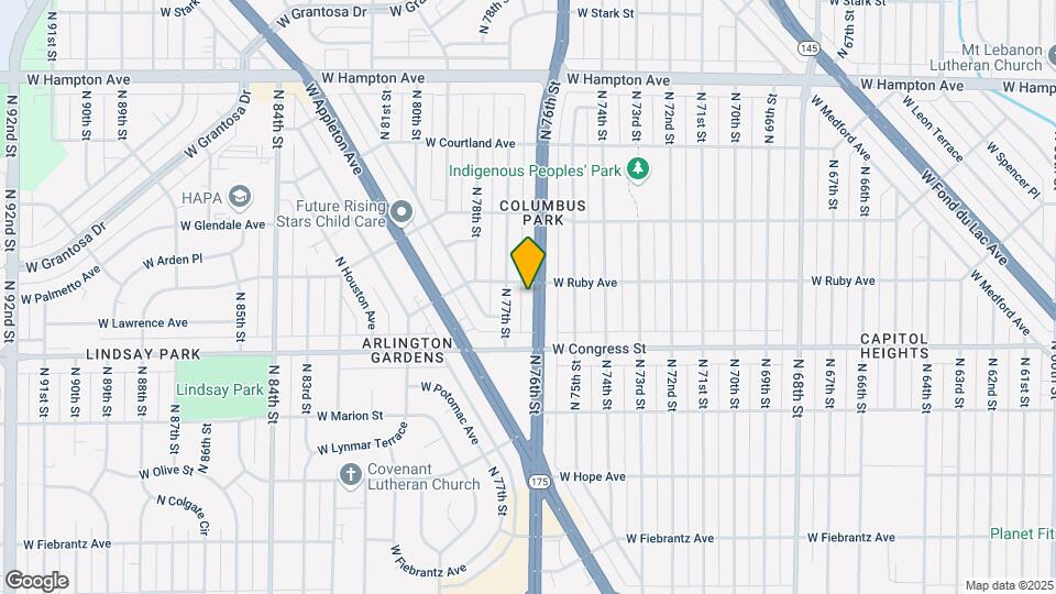 4465 N 76th St Mapa y Detalles de la Ubicación