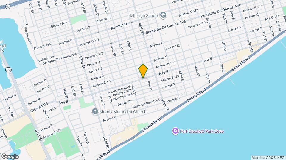 4619 Ave S Map and Location Details