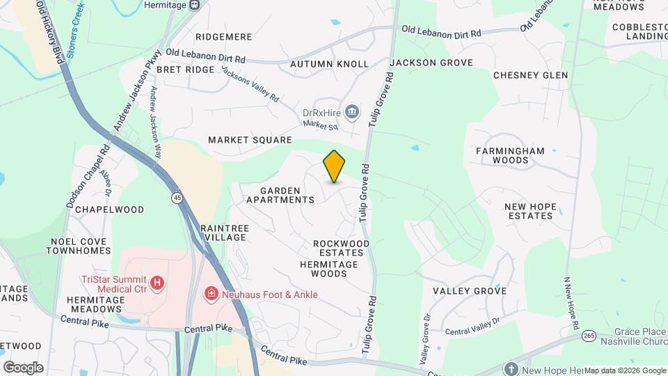 140 Tulip Grove Point Map and Location Details