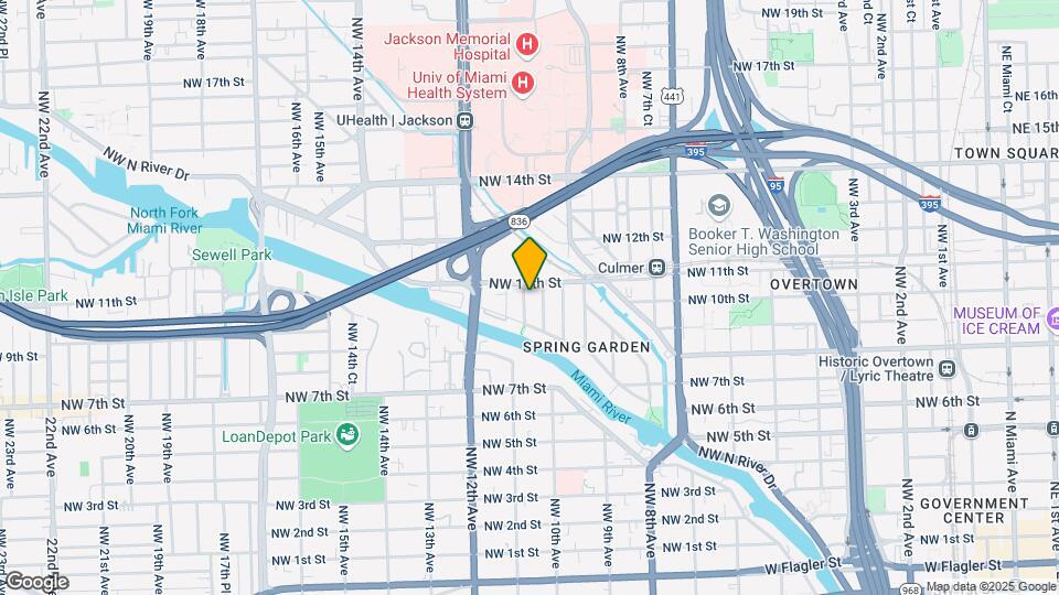 950 NW 11th St Map and Location Details