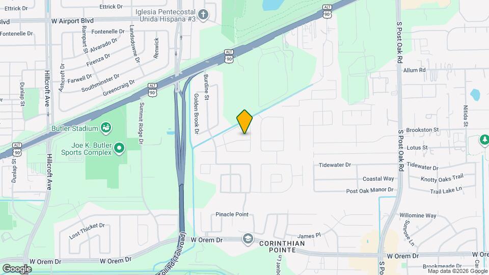 6206 Greenwick Ln Map and Location Details