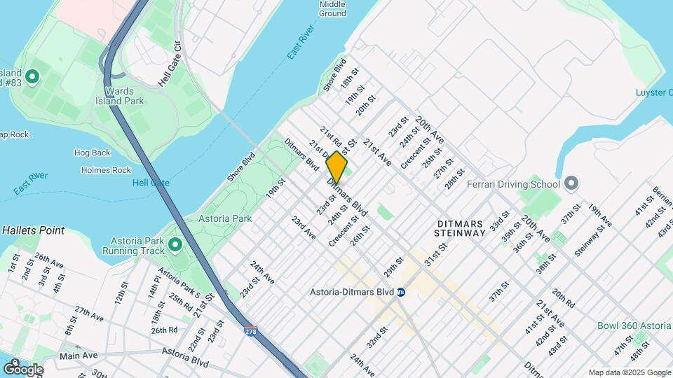 2128 Ditmars Blvd Map and Location Details