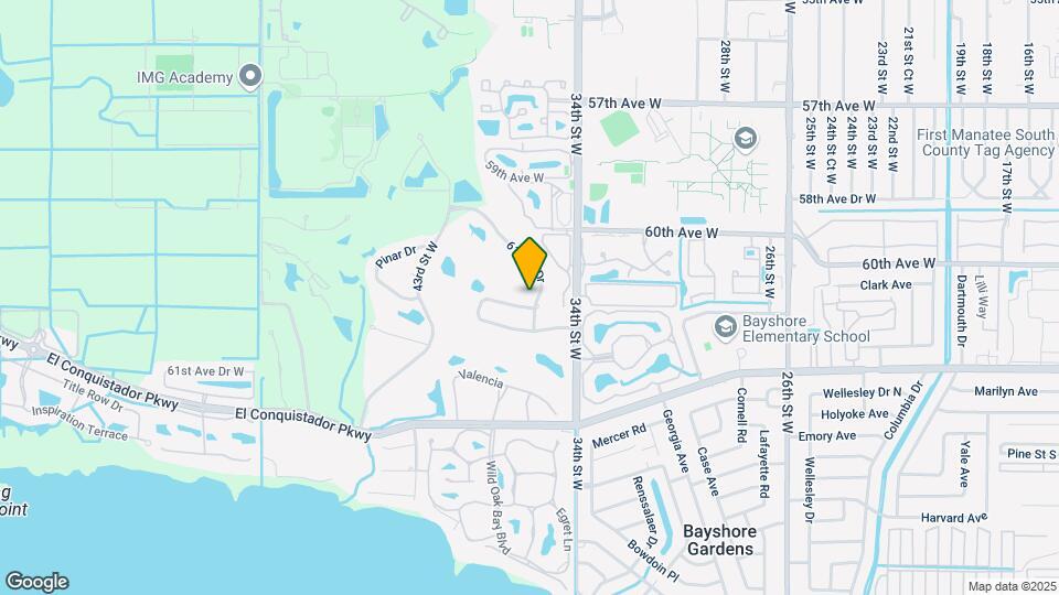 3631 Avenida Madera Map and Location Details