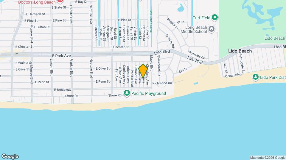 113 Harding Ave Map and Location Details