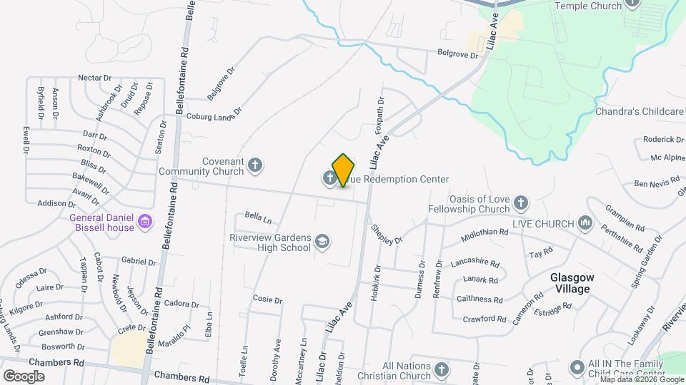 1205 Shepley Dr Map and Location Details