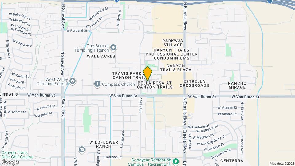 383 N 157th Ln Map and Location Details