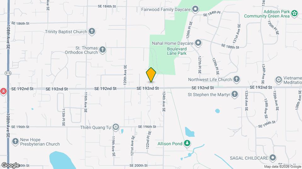 Thomas Springs Estates Map and Location Details