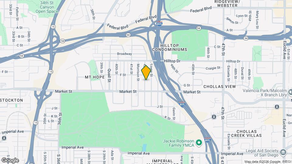 703 42nd St Map and Location Details