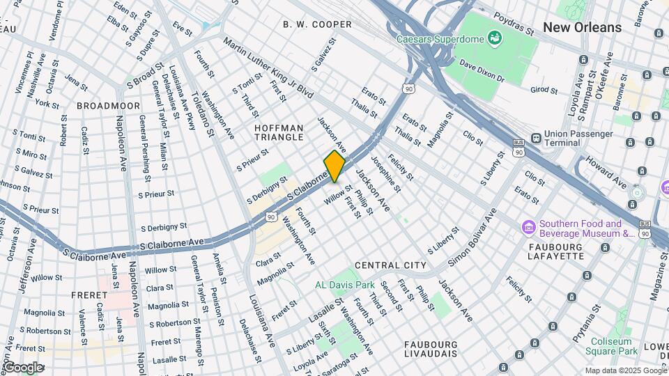 2916 First St Map and Location Details