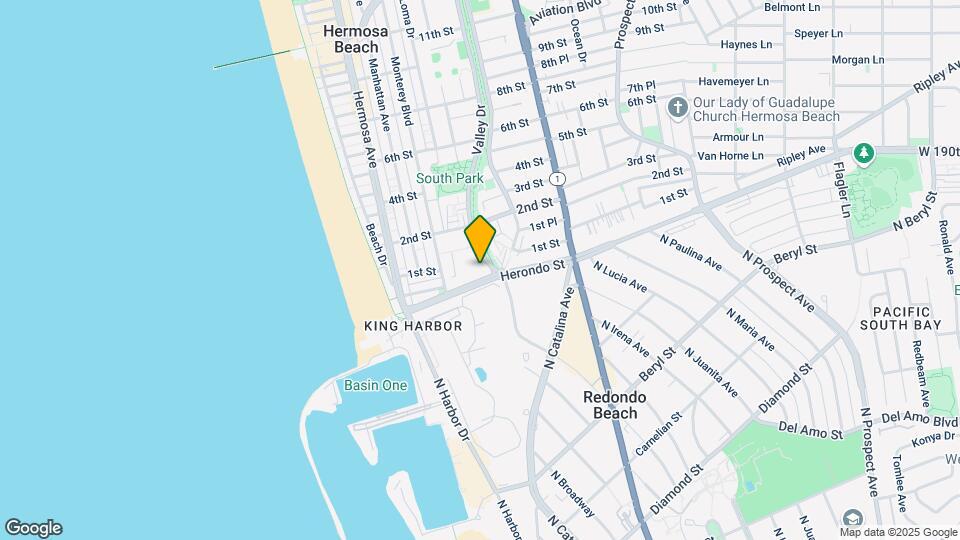 447 Herondo St Map and Location Details
