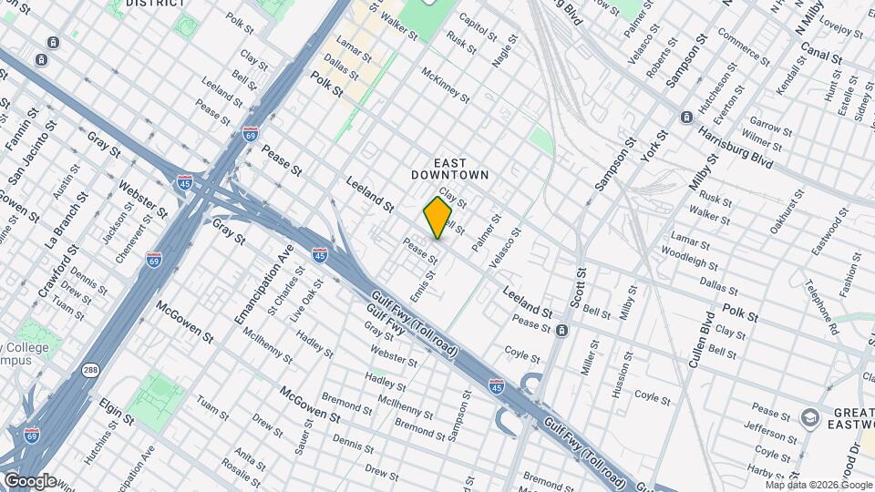 2922 Leeland St Map and Location Details