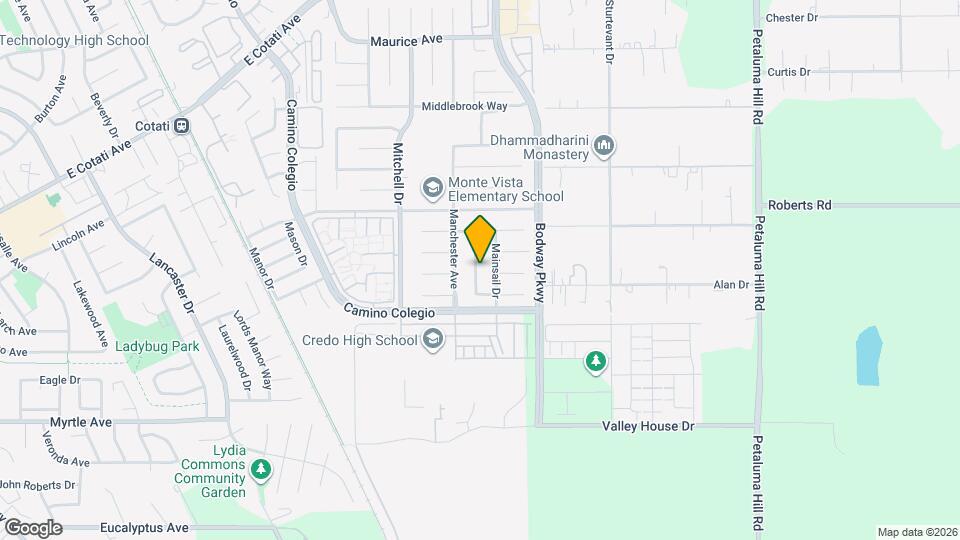 8022 Mammoth Dr Mapa y Detalles de la Ubicación