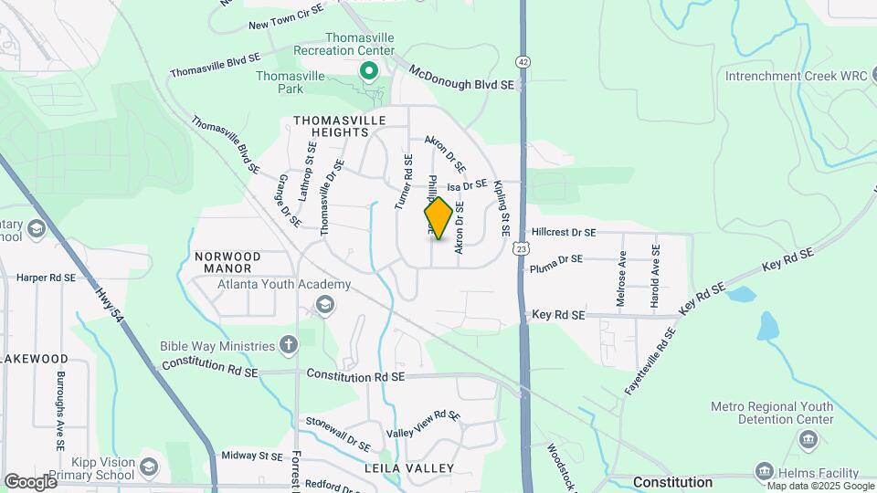 2036 Phillips Dr SE Map and Location Details